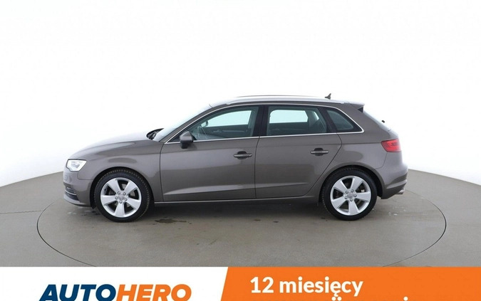 Audi A3 cena 62600 przebieg: 147127, rok produkcji 2014 z Suraż małe 301